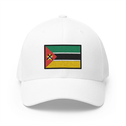 Flag: Mozambique Emoji White Cap – Premium by Capmoji