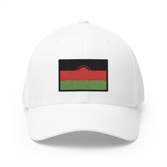 Flag: Malawi Emoji White Cap – Premium by Capmoji