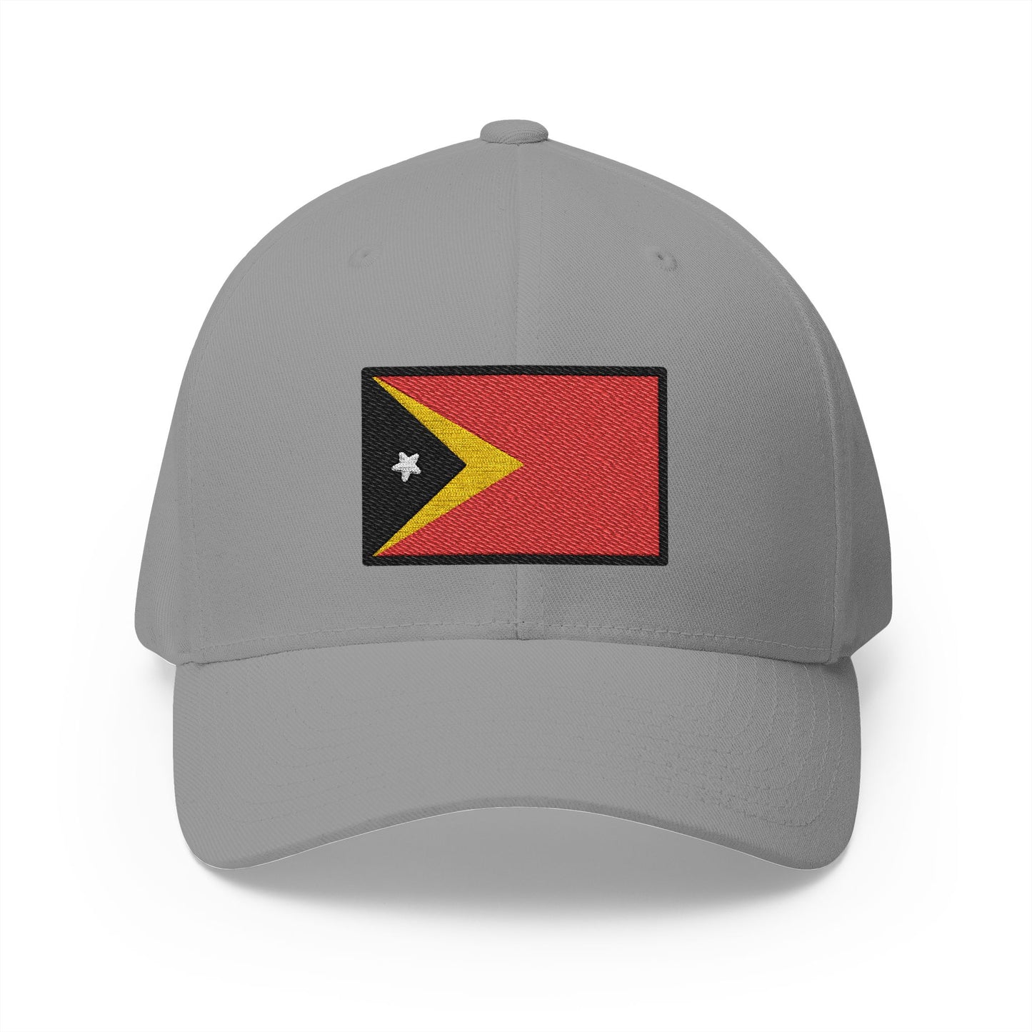 Flag: Timor-Leste Emoji Grey Cap – Premium by Capmoji
