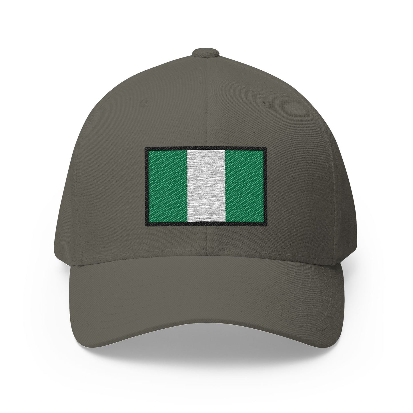 Flag: Nigeria Emoji Olive Cap – Premium by Capmoji