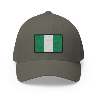 Flag: Nigeria Emoji Olive Cap – Premium by Capmoji