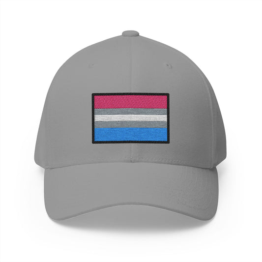 Bigender Emoji Grey Cap – Premium by Capmoji