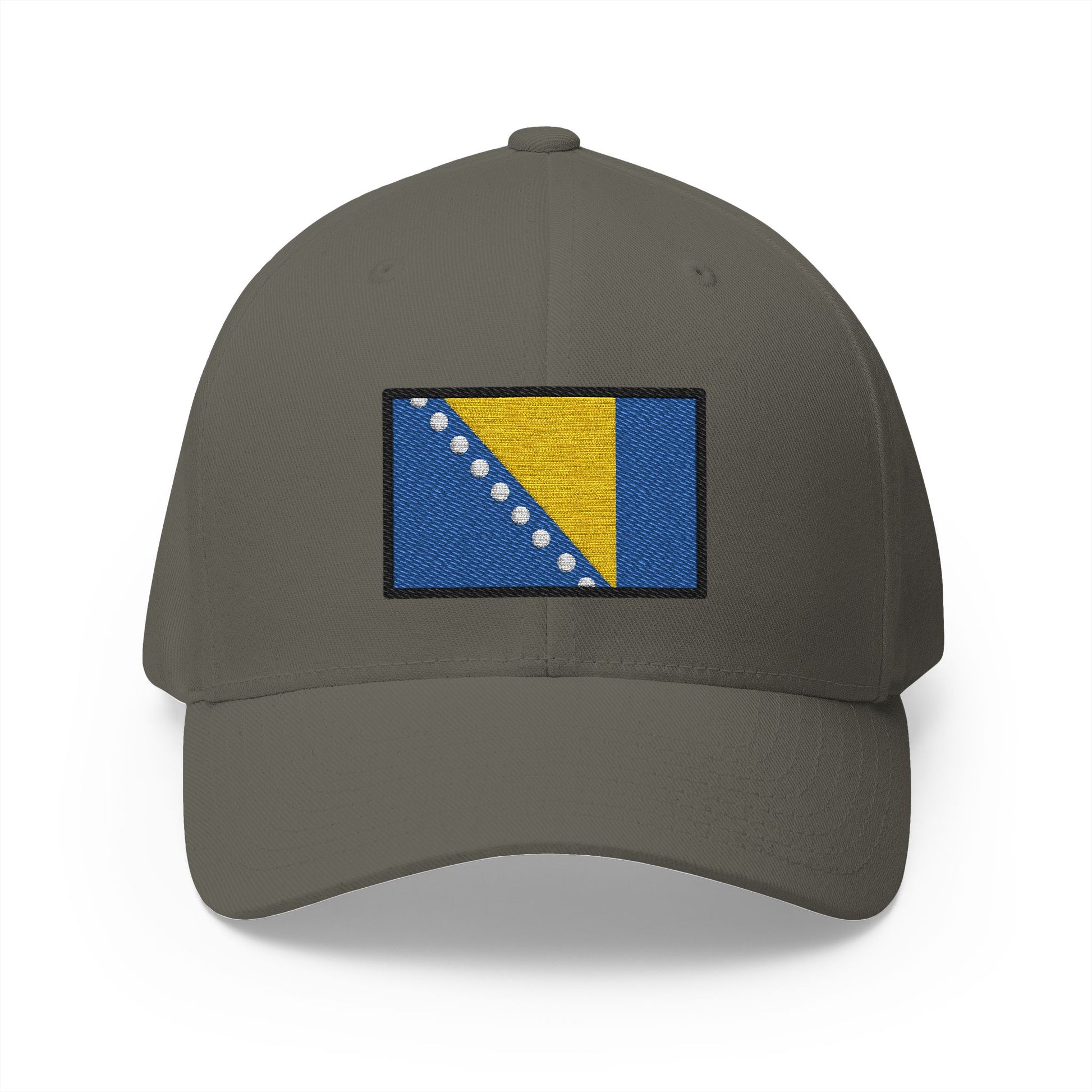 Flag: Bosnia & Herzegovina Emoji Olive Cap – Premium by Capmoji