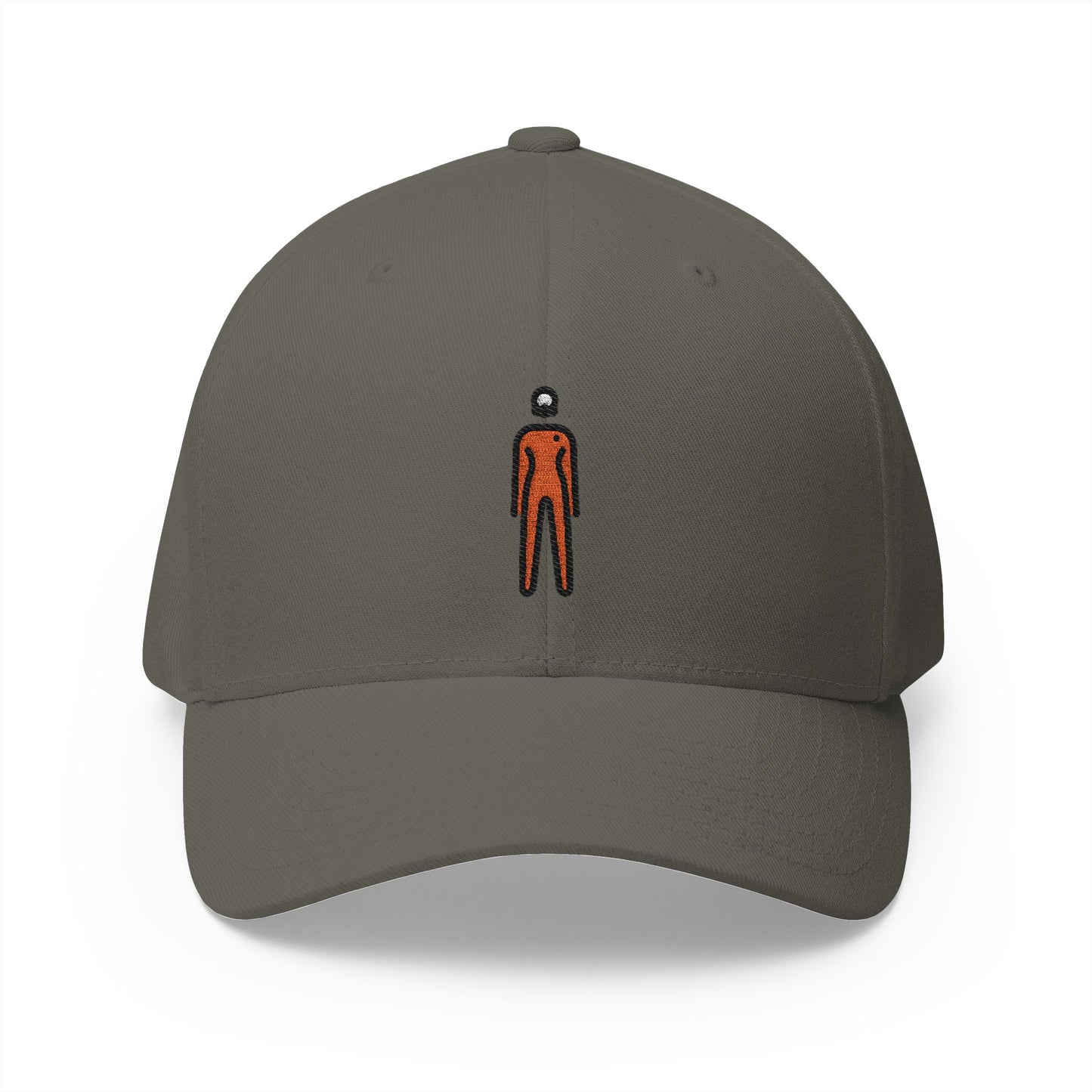 Nuclear Worker Woman Emoji Olive Cap – Premium by Capmoji