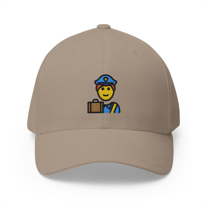 Customs Emoji Khaki Cap – Premium by Capmoji
