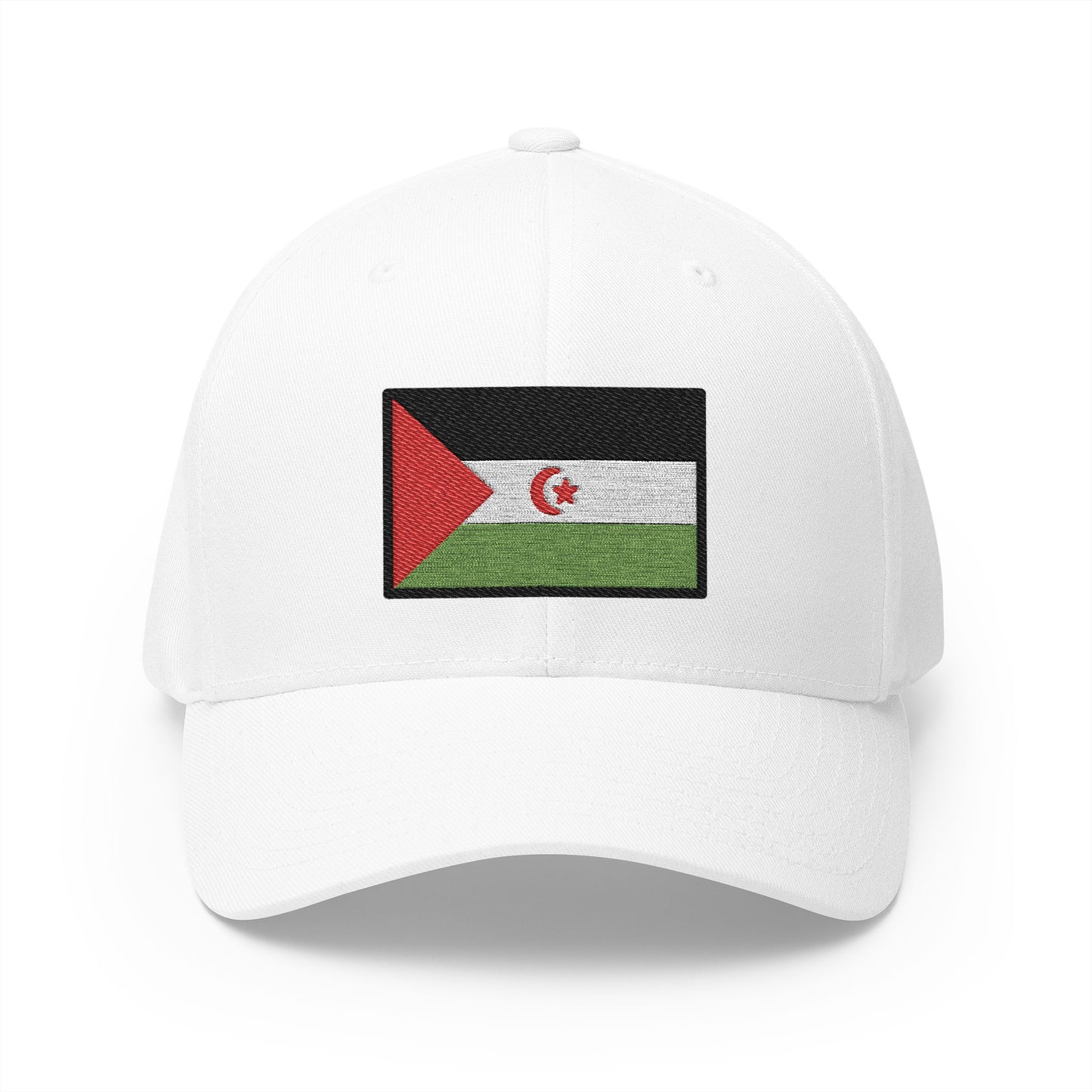Flag: Western Sahara Emoji White Cap – Premium by Capmoji