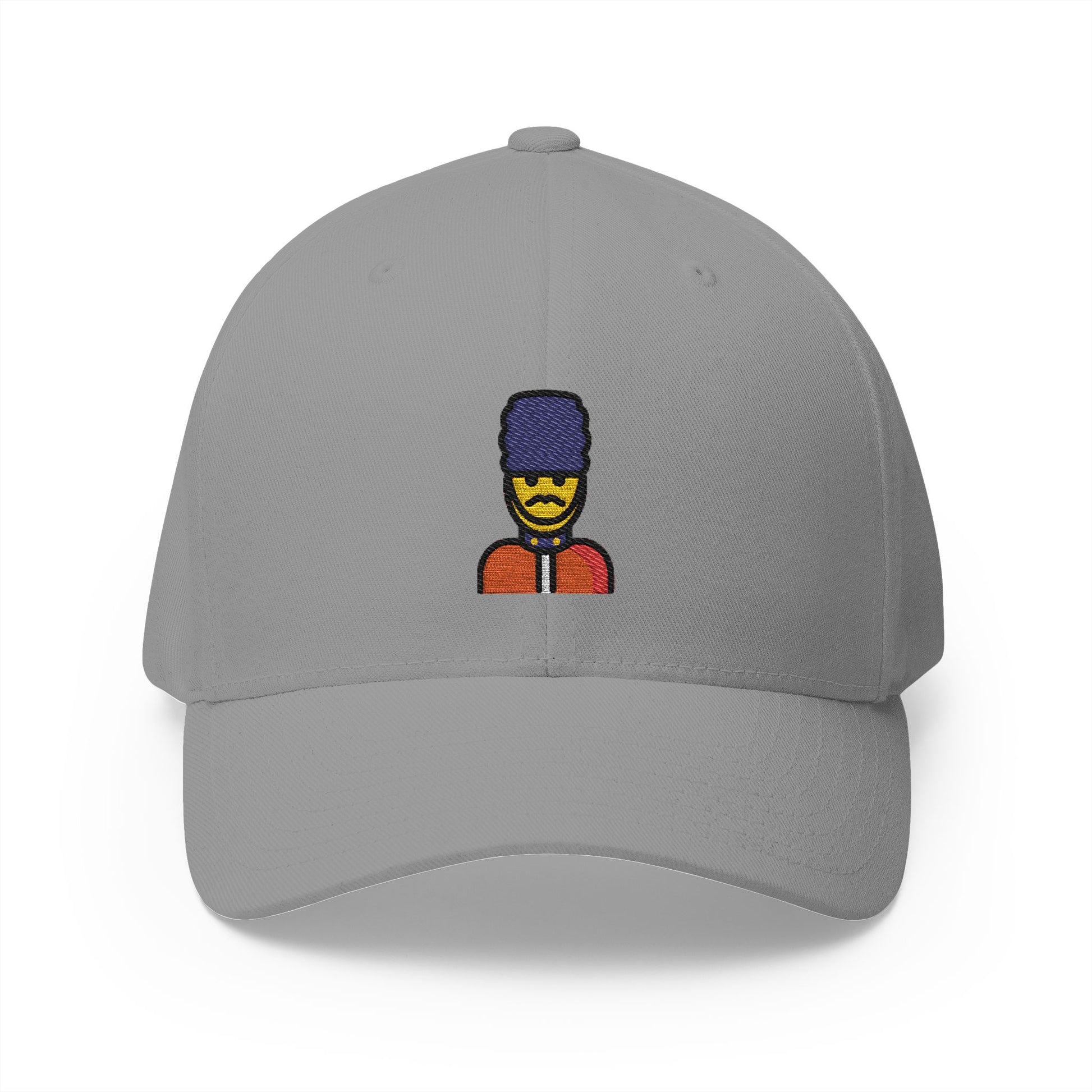 Man Guard Emoji Grey Cap – Premium by Capmoji