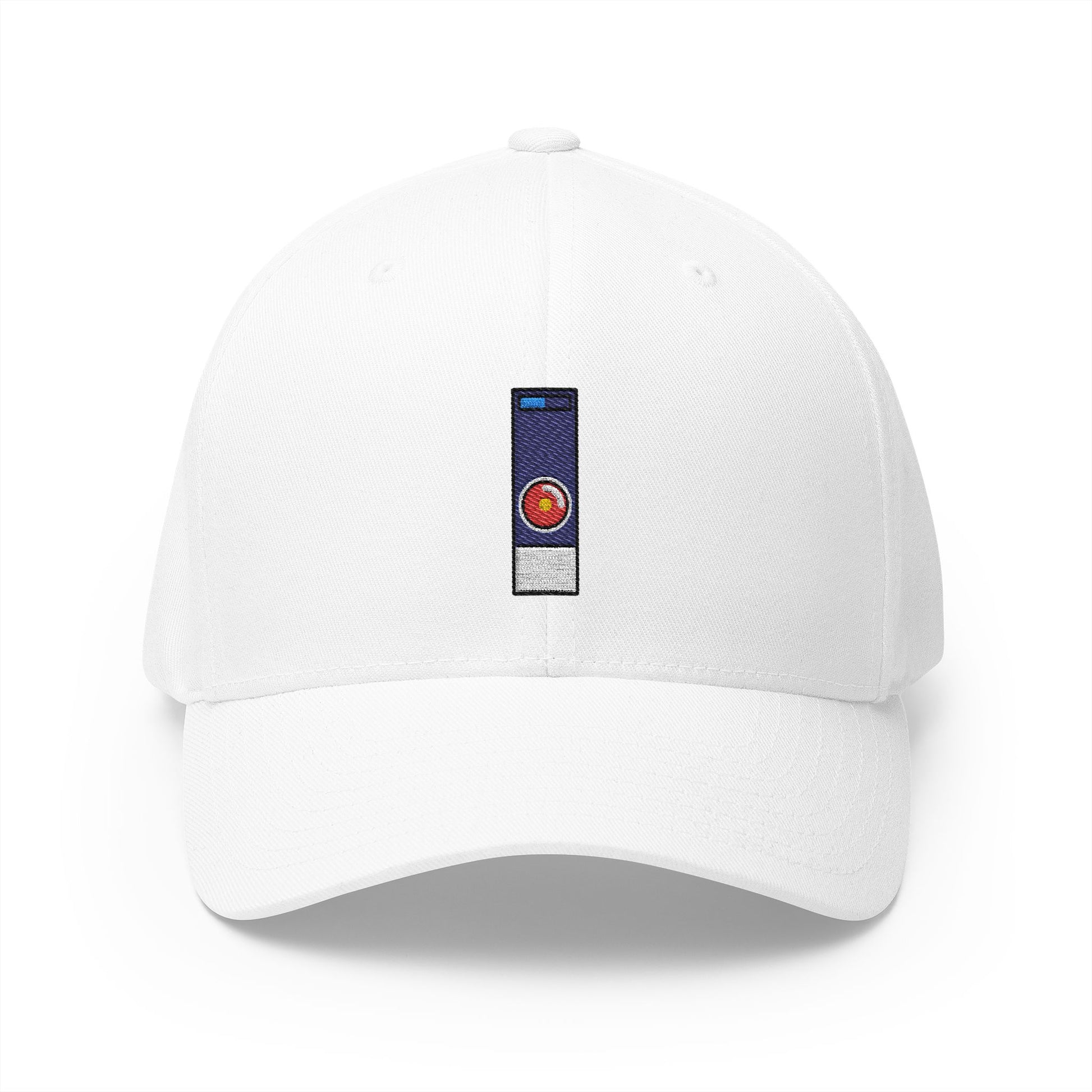 Hal 9000 Emoji White Cap – Premium by Capmoji