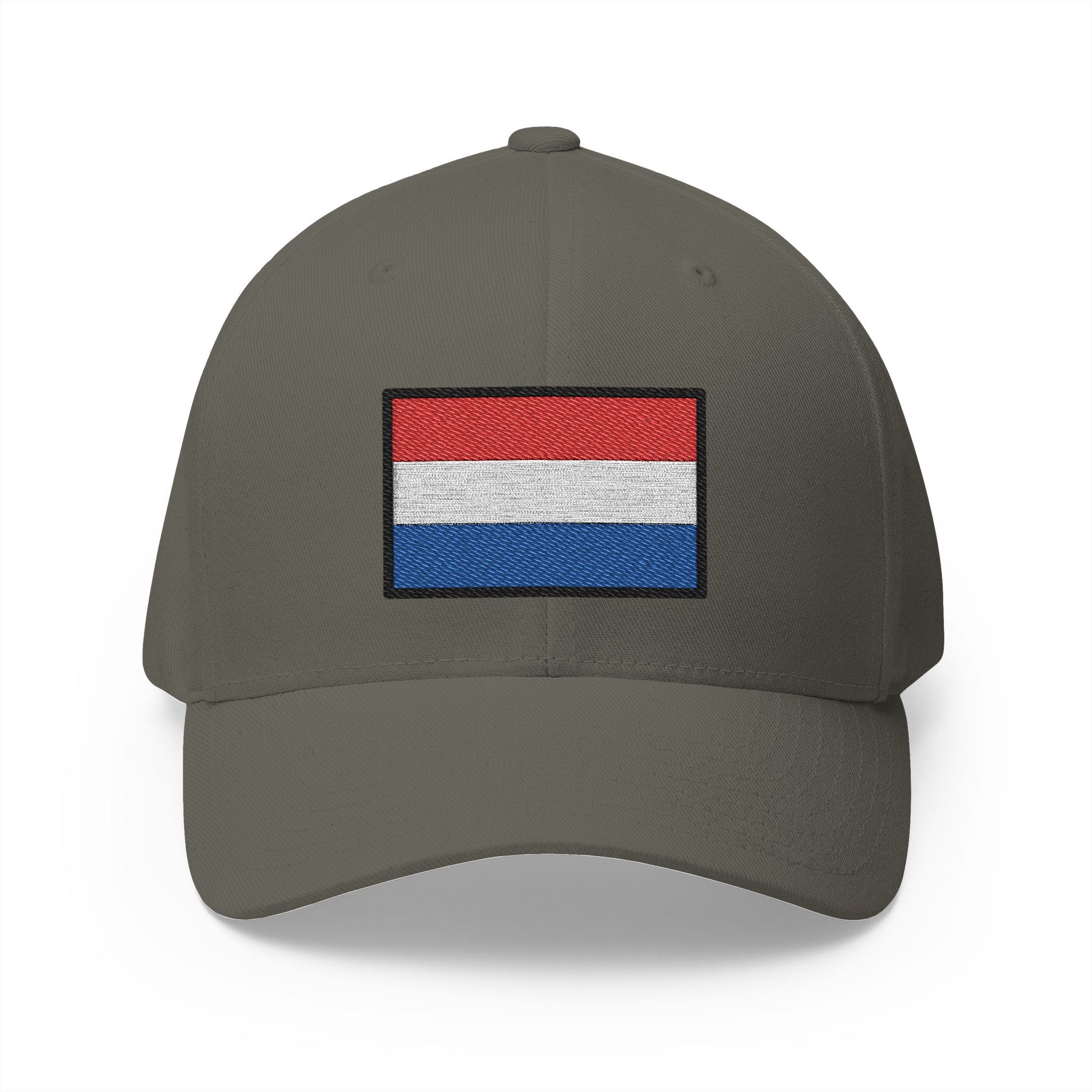 Flag: Netherlands Emoji Olive Cap – Premium by Capmoji