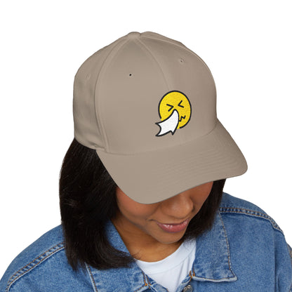 Sneezing Face Emoji Cap – Premium by Capmoji