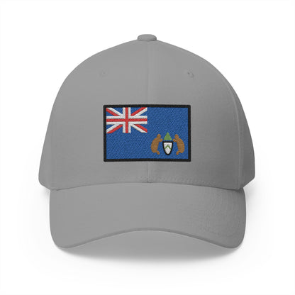 Flag: Ascension Island Emoji Grey Cap – Premium by Capmoji