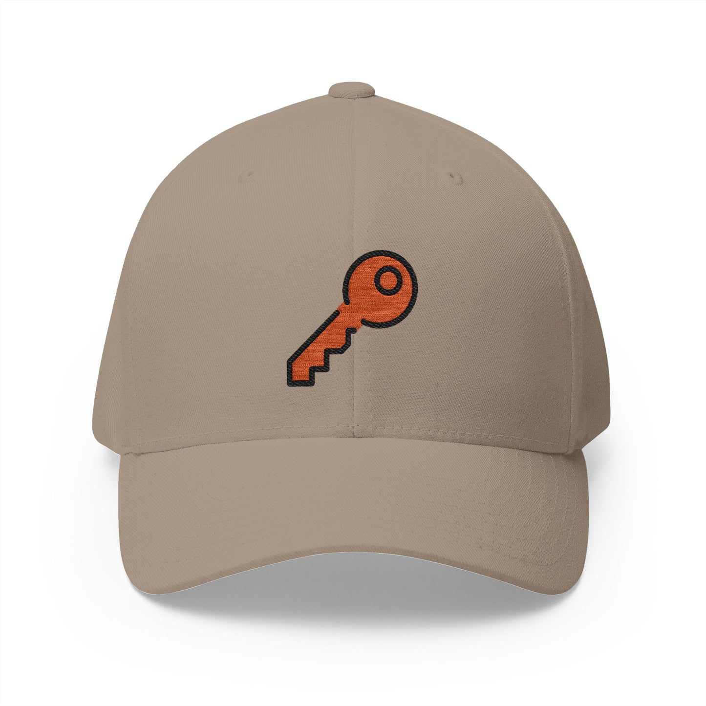 Key Emoji Khaki Cap – Premium by Capmoji