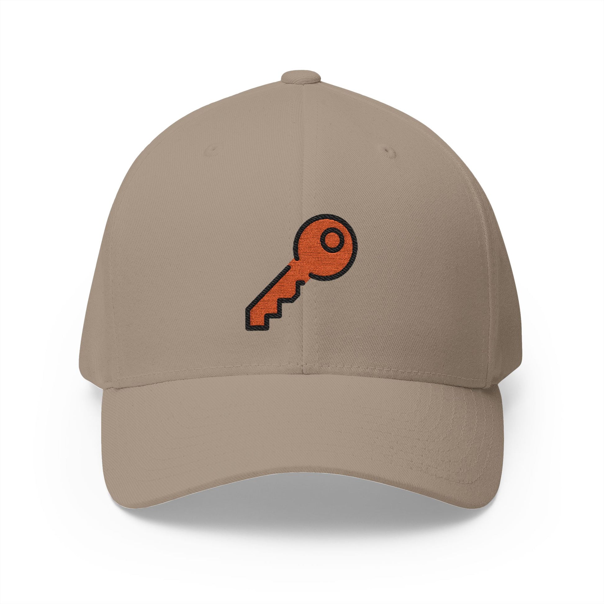 Key Emoji Khaki Cap – Premium by Capmoji
