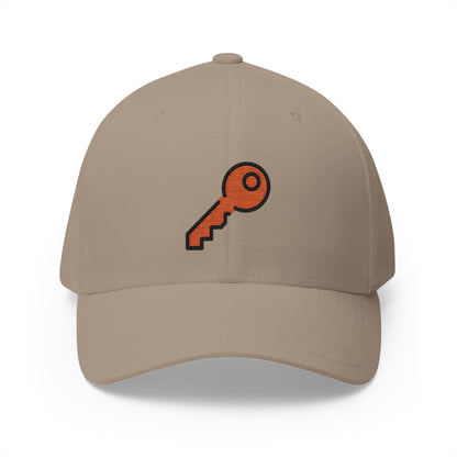 Key Emoji Khaki Cap – Premium by Capmoji
