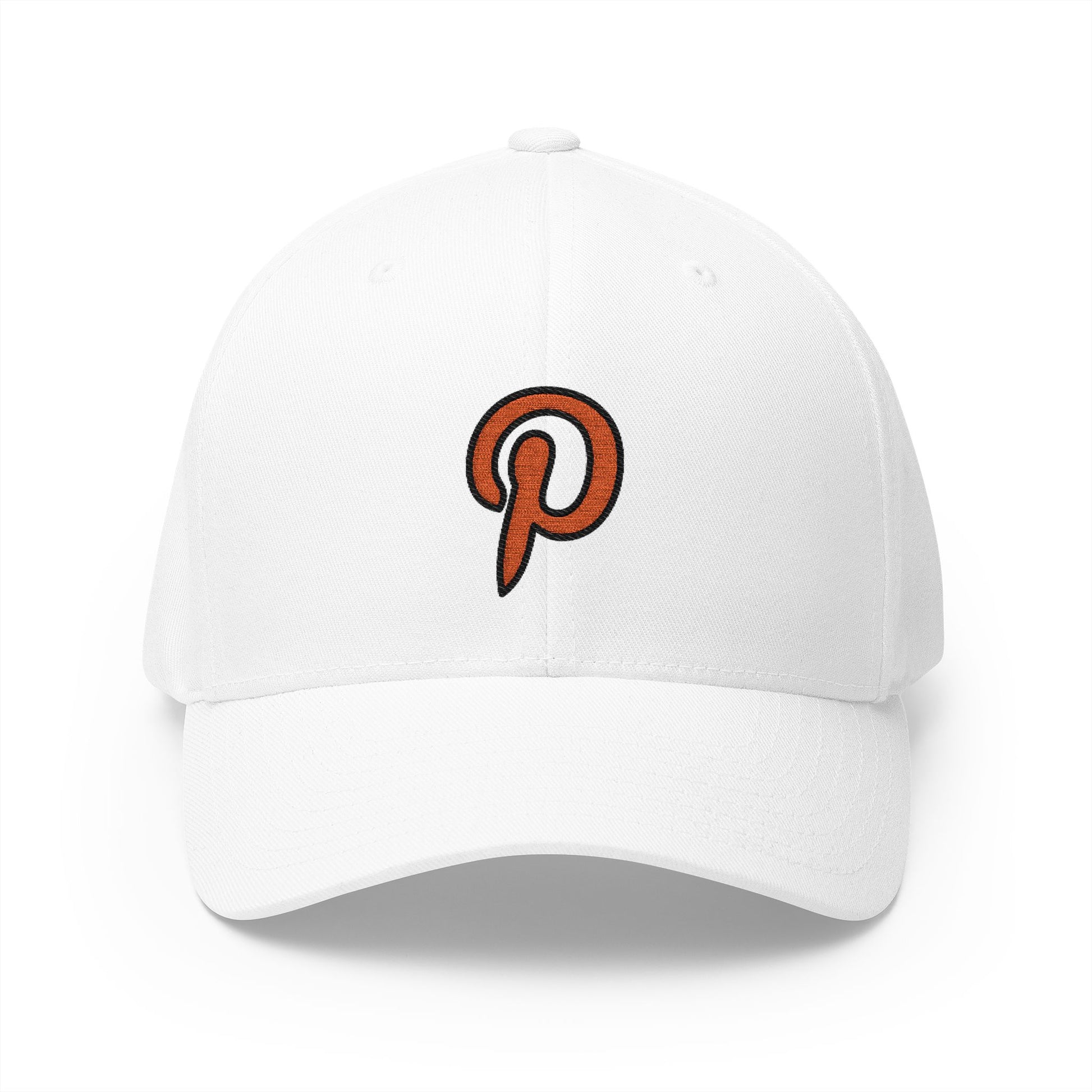 Pinterest Emoji White Cap – Premium by Capmoji