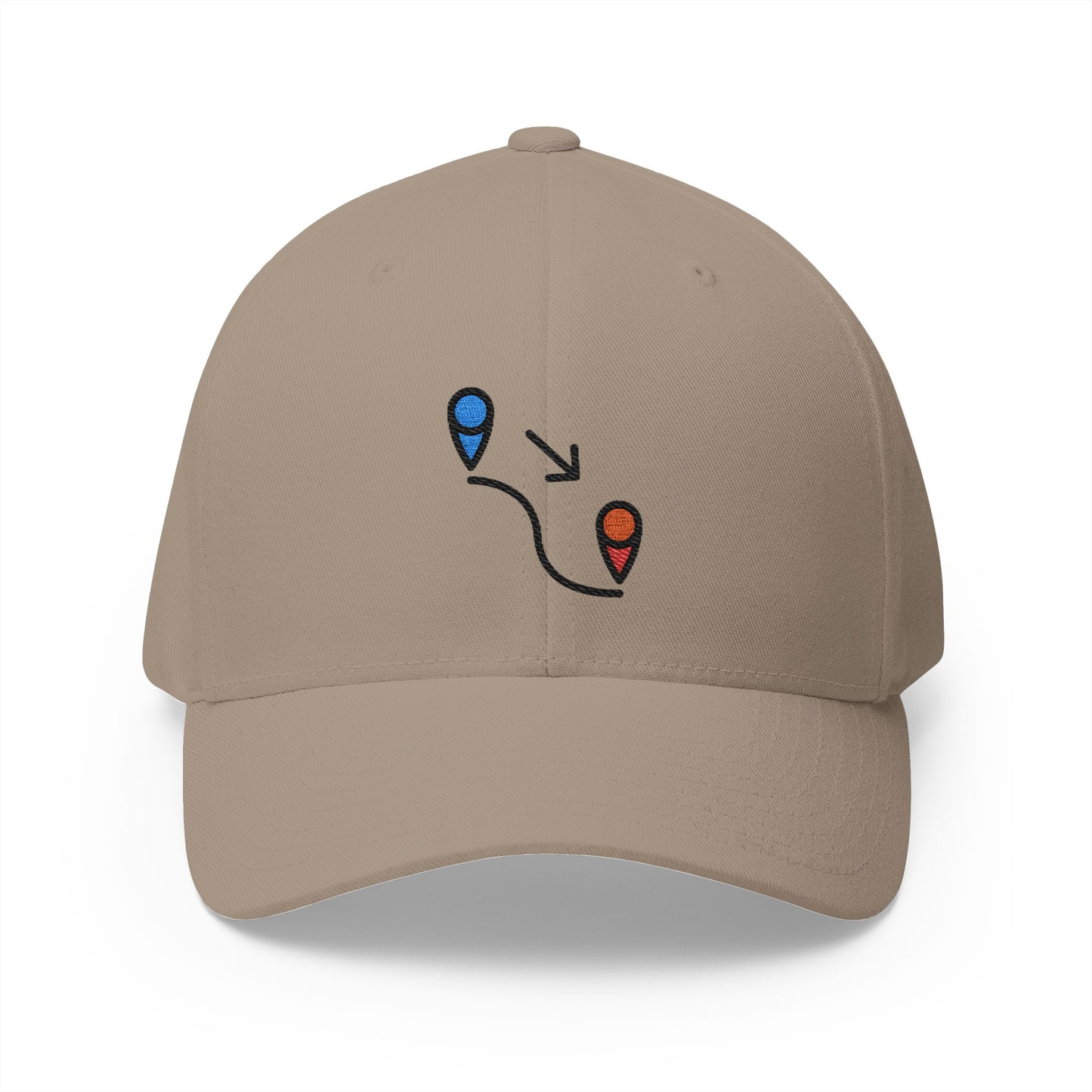 Locomotion Emoji Khaki Cap – Premium by Capmoji