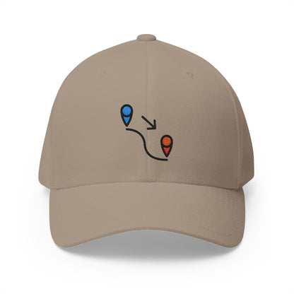 Locomotion Emoji Khaki Cap – Premium by Capmoji