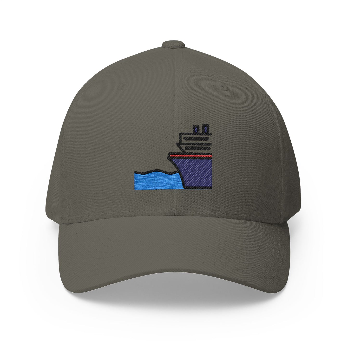 Ferry Emoji Olive Cap – Premium by Capmoji
