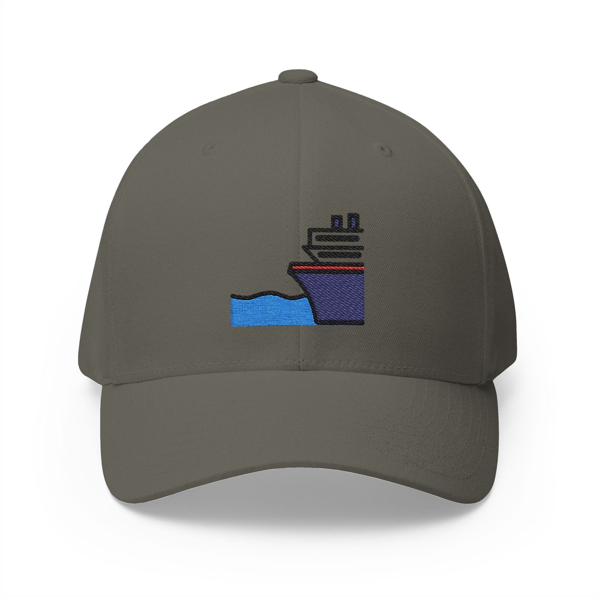 Ferry Emoji Olive Cap – Premium by Capmoji