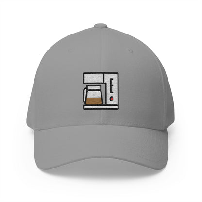 Drip Coffee Maker Emoji Grey Cap – Premium by Capmoji