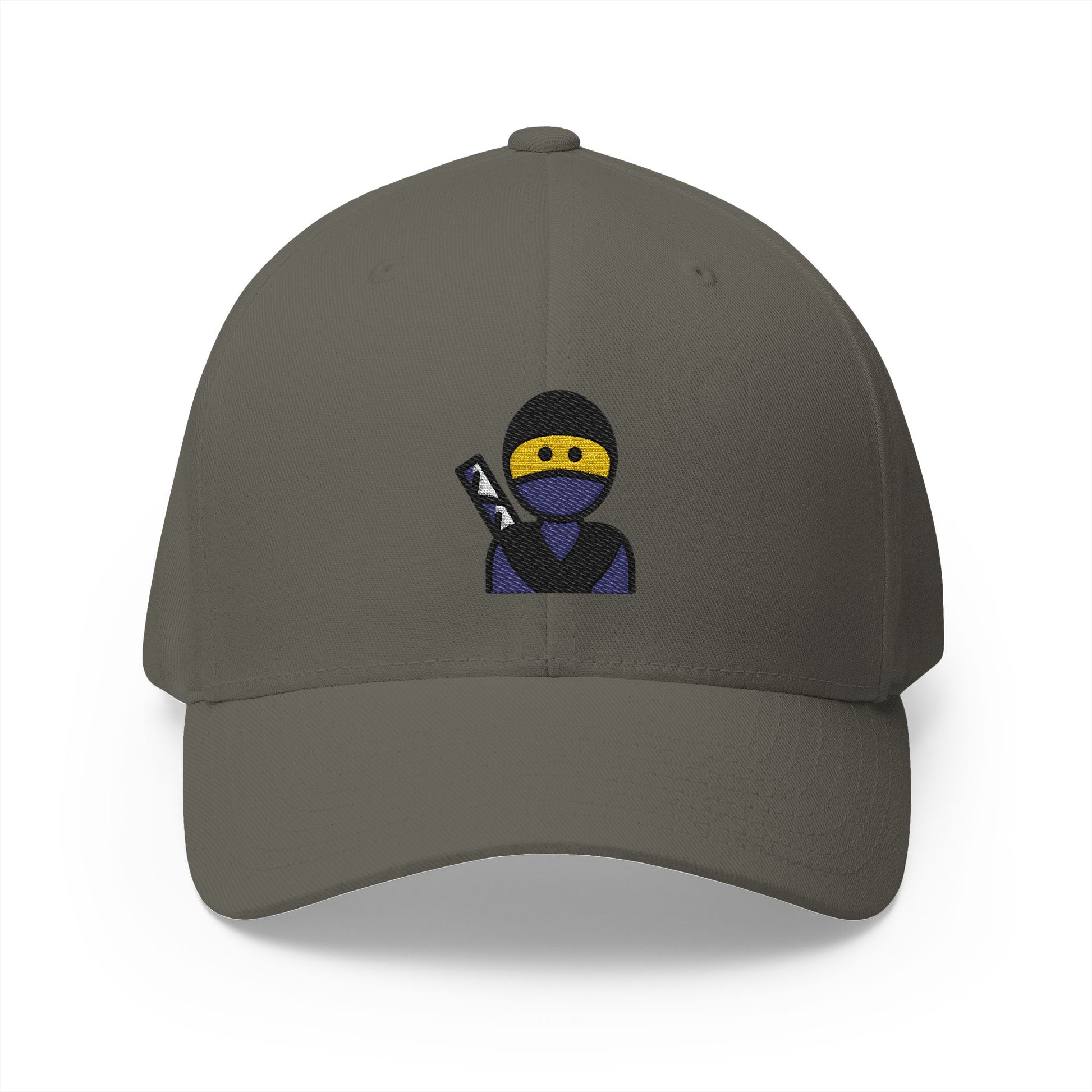 Ninja Emoji Olive Cap – Premium by Capmoji