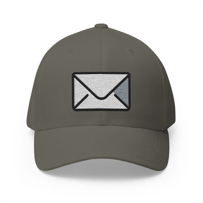 Envelope Emoji Olive Cap – Premium by Capmoji