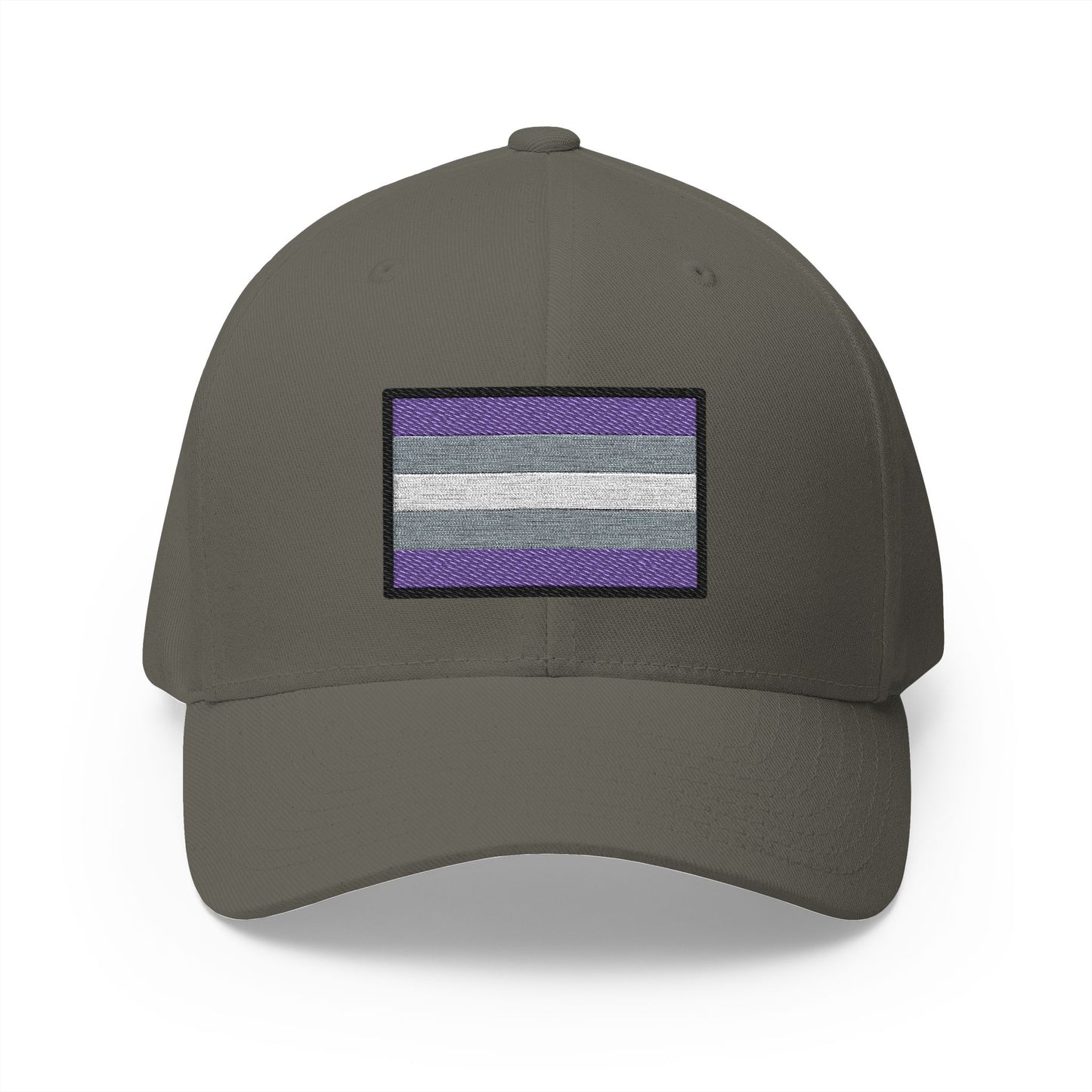 Greysexual Emoji Olive Cap – Premium by Capmoji