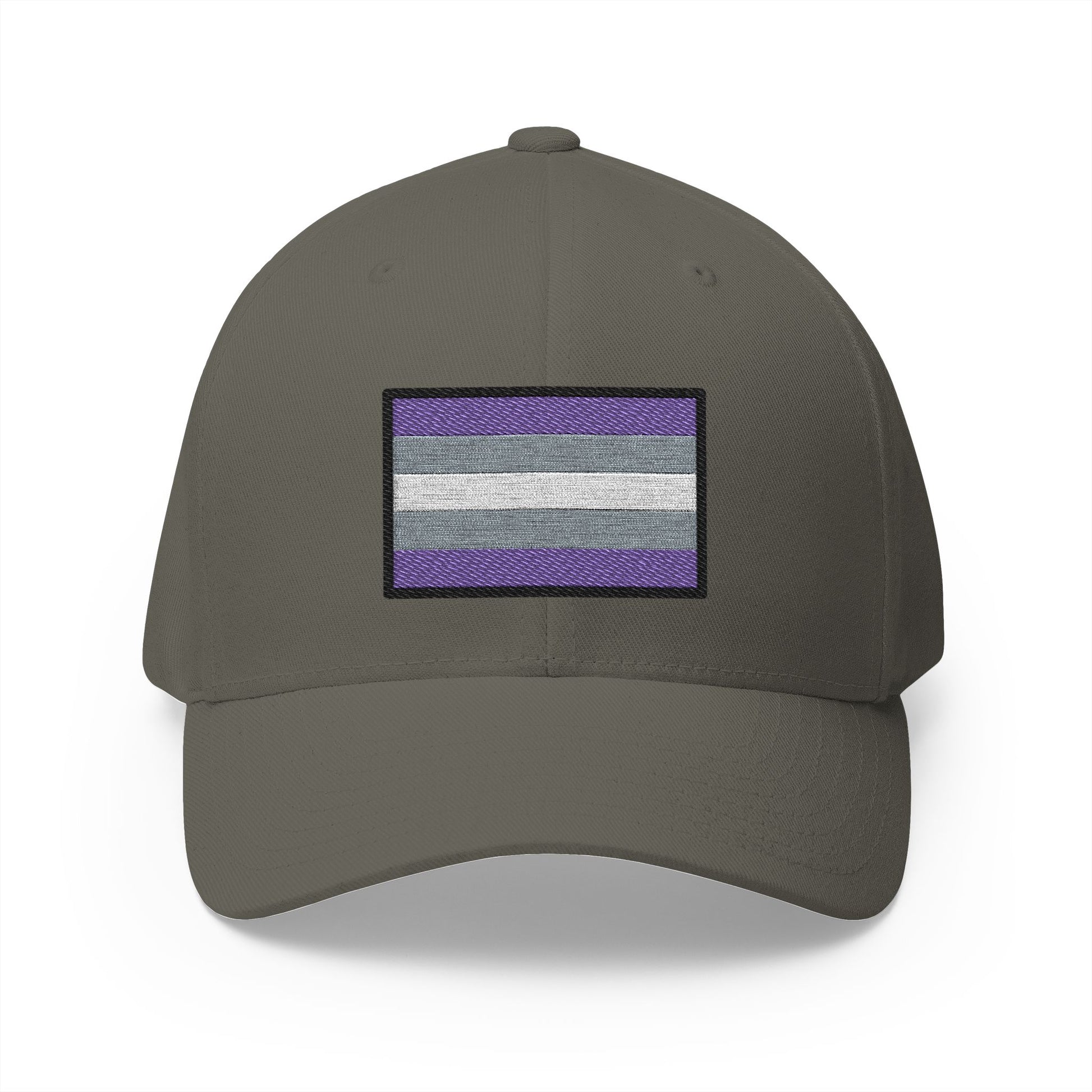 Greysexual Emoji Olive Cap – Premium by Capmoji