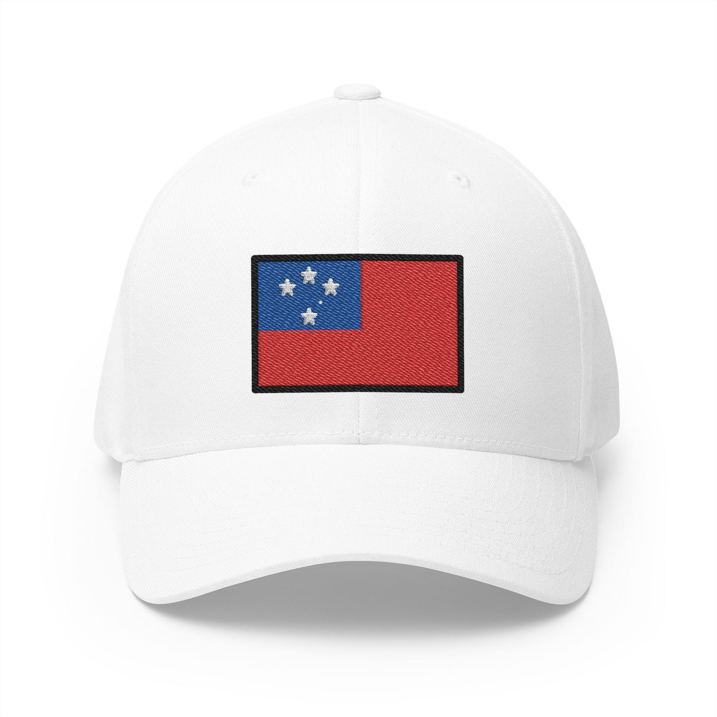 Flag: Samoa Emoji White Cap – Premium by Capmoji