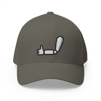 Mechanical Arm Emoji Olive Cap – Premium by Capmoji