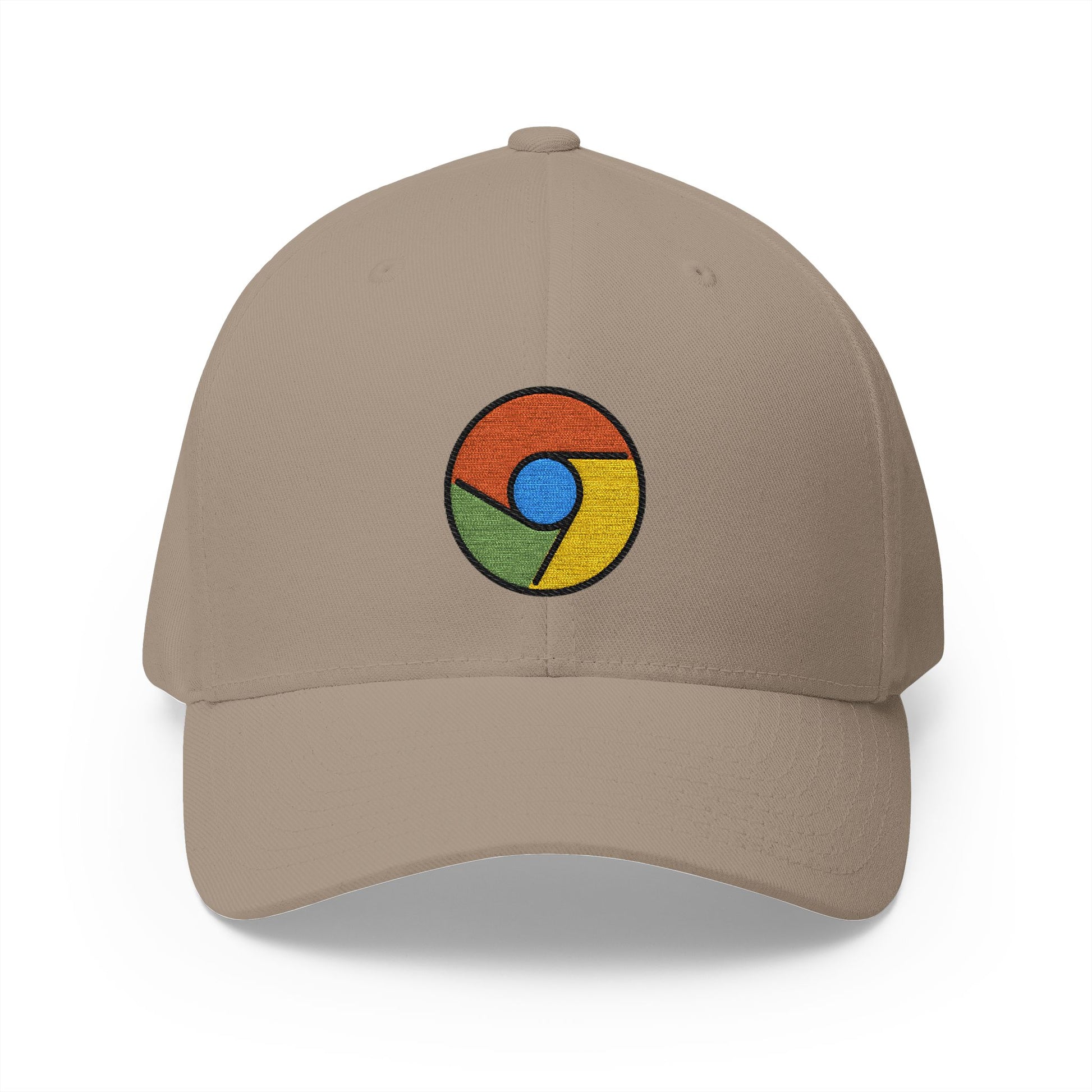 Chrome Emoji Khaki Cap – Premium by Capmoji