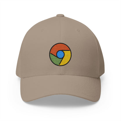 Chrome Emoji Khaki Cap – Premium by Capmoji