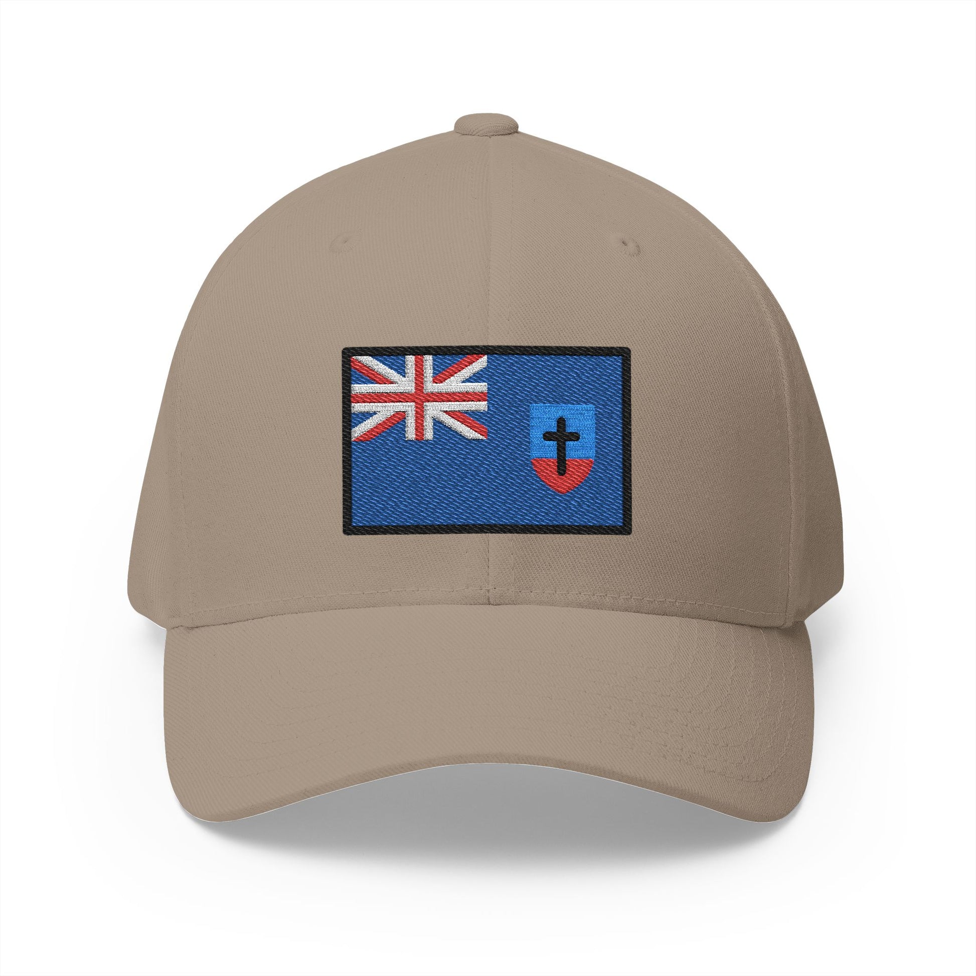 Flag: Montserrat Emoji Khaki Cap – Premium by Capmoji