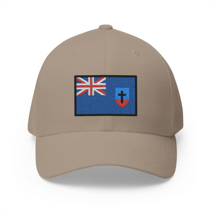 Flag: Montserrat Emoji Khaki Cap – Premium by Capmoji