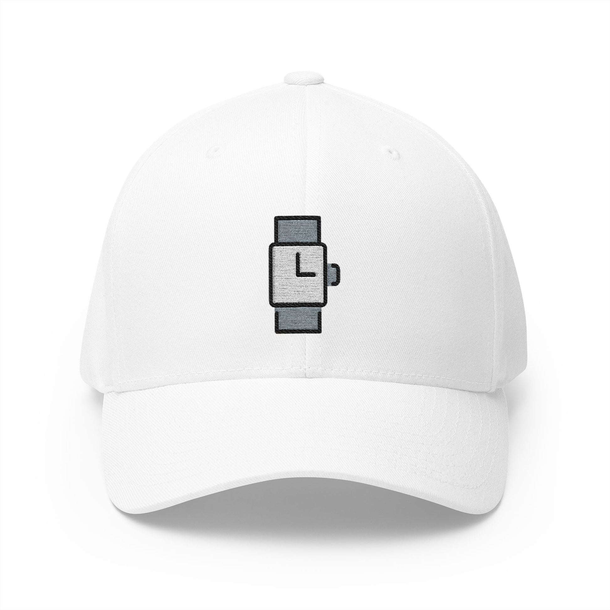 Watch Emoji White Cap – Premium by Capmoji