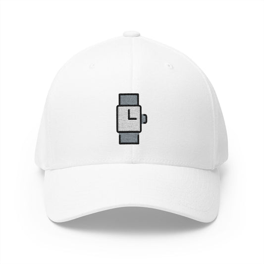 Watch Emoji White Cap – Premium by Capmoji