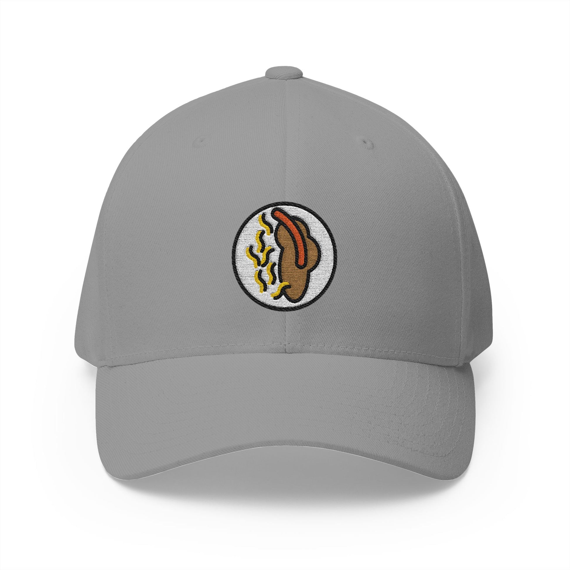 Lentils With Spaetzle Emoji Grey Cap – Premium by Capmoji