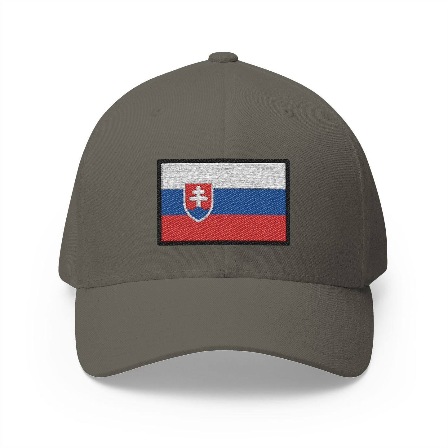 Flag: Slovakia Emoji Olive Cap – Premium by Capmoji