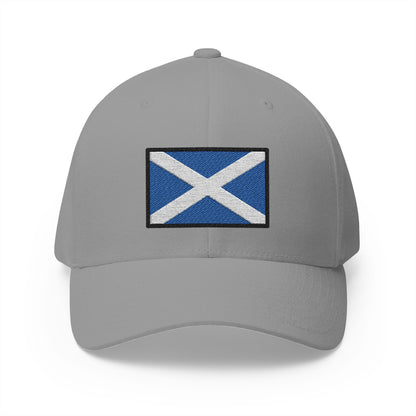 Flag: Scotland Emoji Grey Cap – Premium by Capmoji
