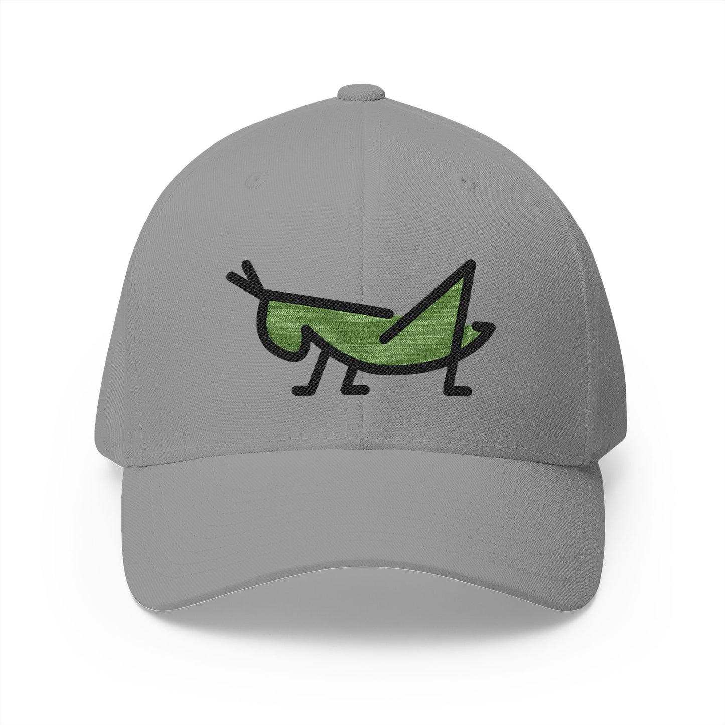 Cricket Emoji Grey Cap – Premium by Capmoji