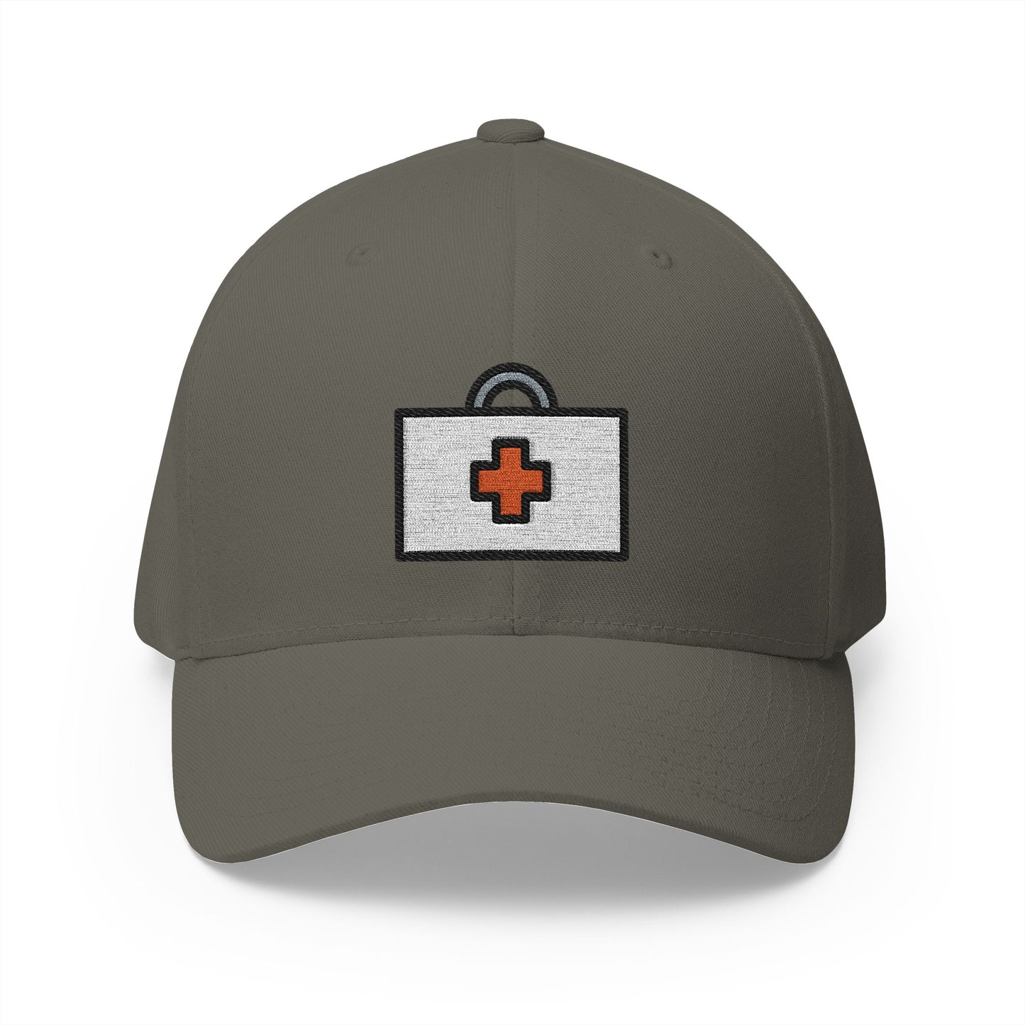 First Aid Kit Emoji Olive Cap – Premium by Capmoji