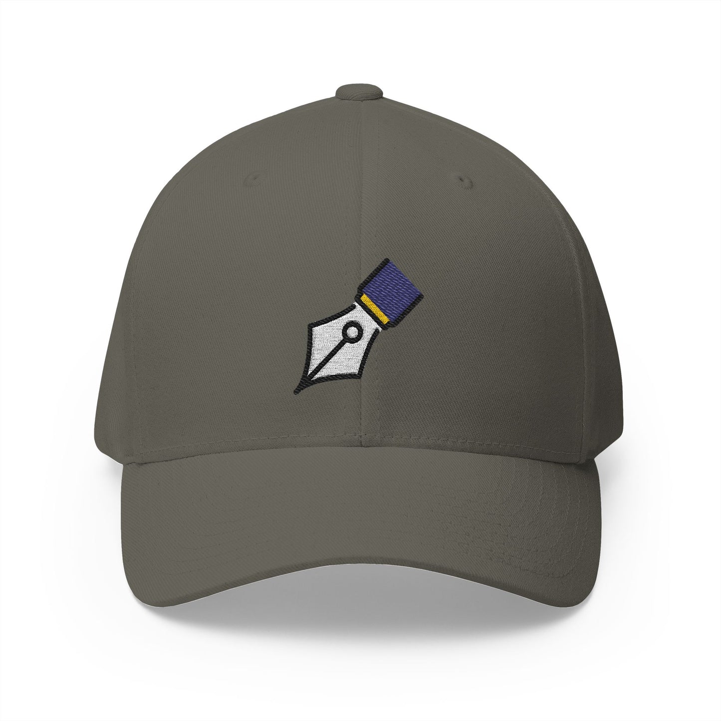 Black Nib Emoji Olive Cap – Premium by Capmoji