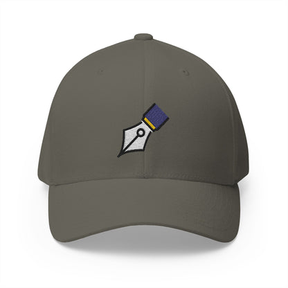 Black Nib Emoji Olive Cap – Premium by Capmoji