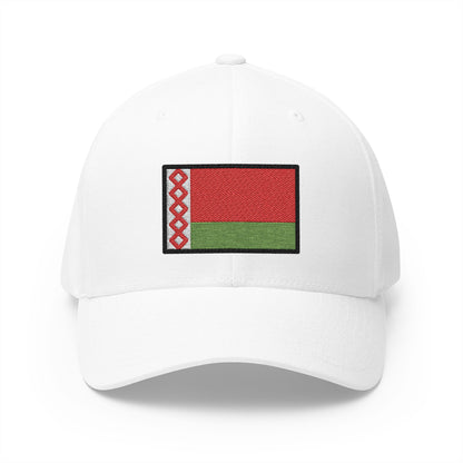 Flag: Belarus Emoji White Cap – Premium by Capmoji