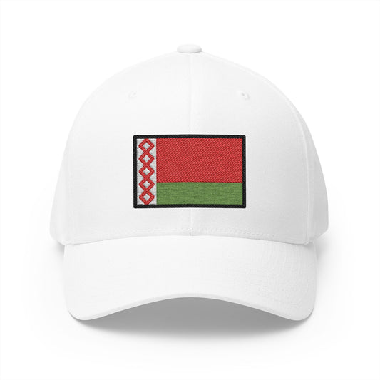 Flag: Belarus Emoji White Cap – Premium by Capmoji