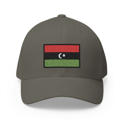 Flag: Libya Emoji Olive Cap – Premium by Capmoji