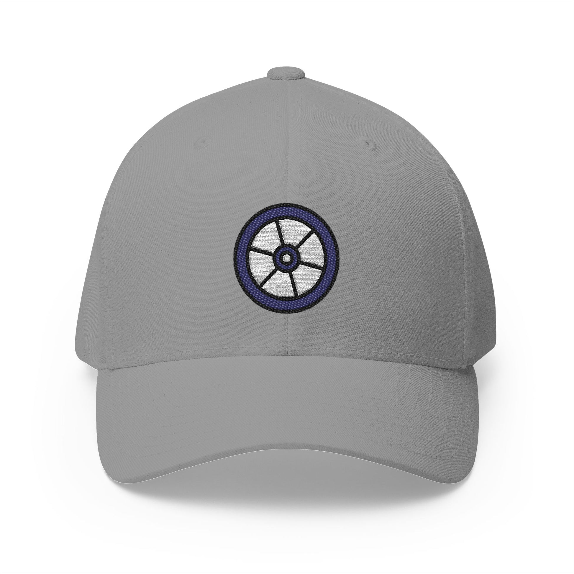Wheel Emoji Grey Cap – Premium by Capmoji