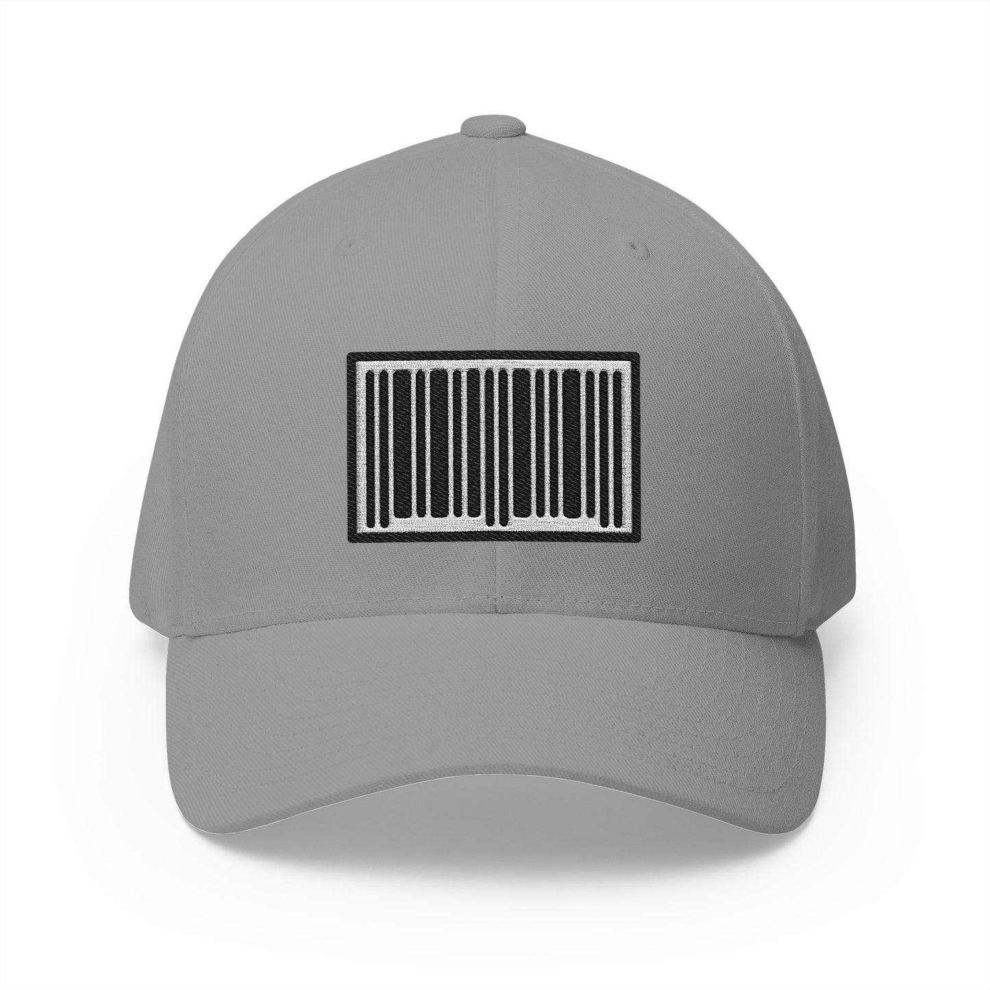 Barcode Emoji Grey Cap – Premium by Capmoji
