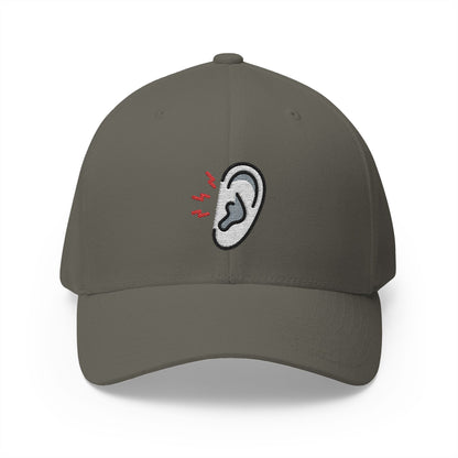 Earache Emoji Olive Cap – Premium by Capmoji