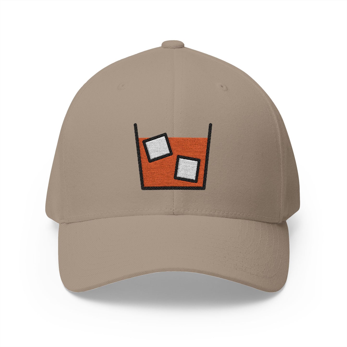 Tumbler Glass Emoji Khaki Cap – Premium by Capmoji